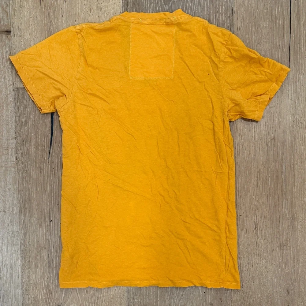 Aviator Nation Golden Tee with Striped Logo - Picture 3 of 3